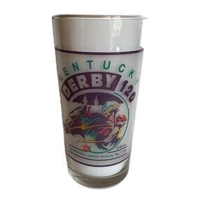 Vintage 1994 "120th Kentucky Derby" Mint Julep Souvenir Collector's Glass